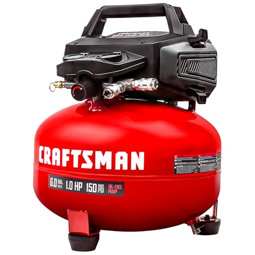Craftsman Air Compressors 6 Gallon Portable Pancake Air...