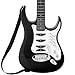 Best Choice Products Kids Electric Musical Guitar Play Set, Toy Guitar Starter Kit Bundle w/ 6 Demo Songs, Whammy Bar, Microphone, Amp, AUX, 2 Sticker Sheets - Black