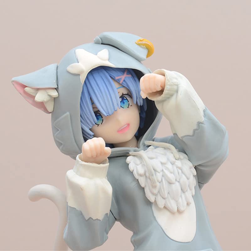 Xinchangda Anime Figure Rem Ram Emilia Limited Edition Anime Figure PVC Action Girl Figurine Toys Collectible Model Indoor Decoration Ornaments Gifts 20CM - Image 4