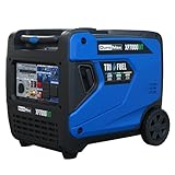 DuroMax XP7000iHT 7,000-Watt Portable Tri Fuel Inverter Generator