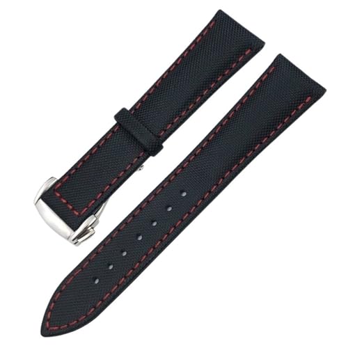 19mm 20mm 21mm 22mm High Density Nylon Watchband For Planet Ocean 300 Fabric Leather Canvas Watch Strap