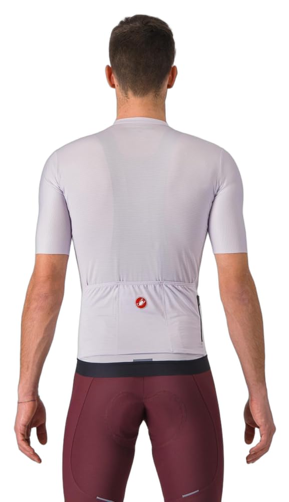 CASTELLI Espresso koszulka techniczna męska, Mglisty fiolet/ciemnoszary, 3XL
