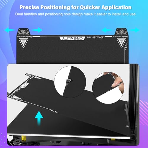 Plaque PEI 235x235mm pour détacher facilement vos impressions sur Ender 3 - 5