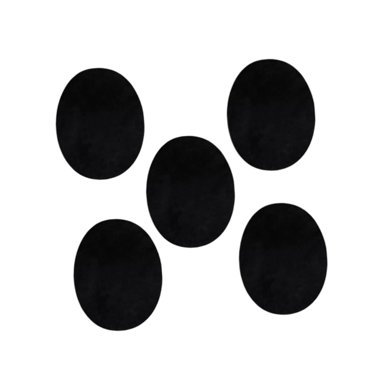 SEWACC 75stücke Wildlederstoff Oval Patches Selbstklebende Aufnäher Für Kleidung Pullover Applikationen Patchwork Zum Reparieren Und Dekorieren Von Textilien