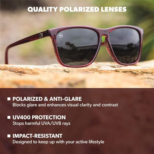 Image of Knockaround Square Polarized Sunglasses for Men & Women - UV400 Protection