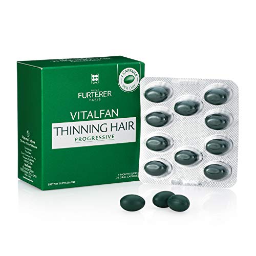 Rene Furterer Vitalfan Dietary Supplement - Progressive Thinning Hair, Plant-Based, Biotin, Drug Free, 30 Capsules #TOP2