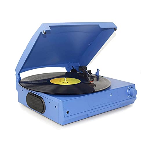 CAFIEDR Haut-parleurs Bluetooth Portables Platine Tourne-Disque pour Tourne-Disque Vinyle Phonographe Portable Tourne-Disque Vinyle