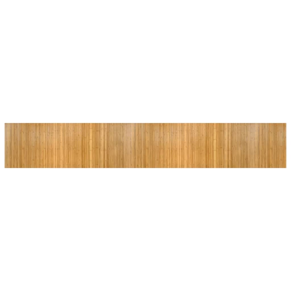 Tapis de couloir en bambou naturel grand tapis rectangulaire de 5m