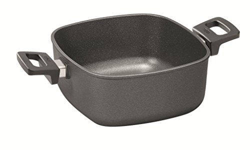 Woll 28x28 Novo poêle carrée en titane pour induction