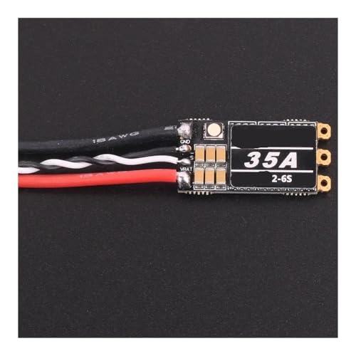 ESC 35A con respuesta rapida para drones FPV control estable en giros cerrados 2-6S