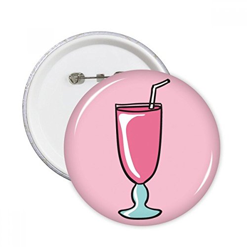 Vêtement fade ? Badge bouton glace rose DIYthinker : lot de 5 pins M pour personnaliser