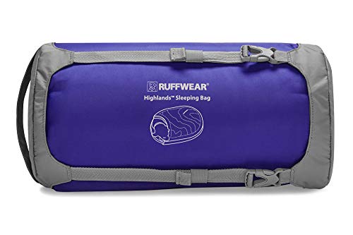 RUFFWEAR Highlands Hundeschlafsack, Großes Outdoor-Hundebett für Camping- und Rucksacktouren