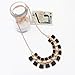 Nicerocker Hot Fashionable Hollow Out Enamel Punk Statement Alloy Necklaces (（Black ))