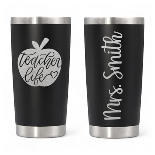 Personalized Teacher Tumbler with Straw, Teacher Gift, Teacher Appreciation, Principal Gift, New Teacher Tumbler, Teacher Cup, School Teacher Appreciation, Student Teacher, End of Year Teacher Gift