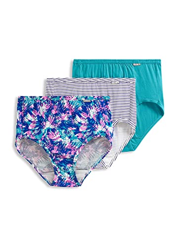 Image of Jockey Women's Underwear 100% Cotton Elance Brief - 3 Pack