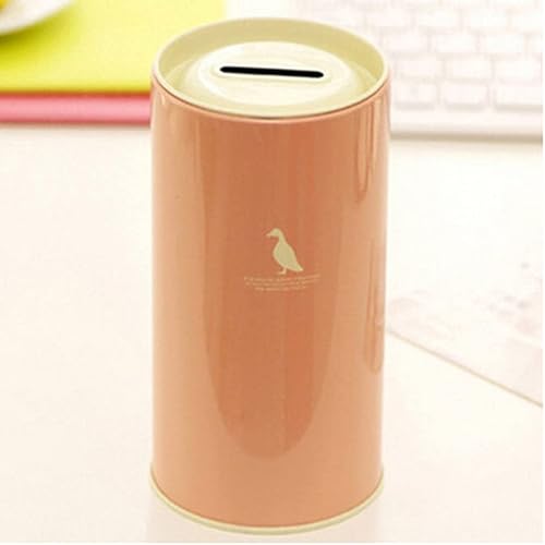 Miniatura 9 de ULTNICE Mini alcancía de metal, caja de lata para ahorrar dinero, contenedor de almacenamiento de té suelto con tapas (estilo aleatorio)