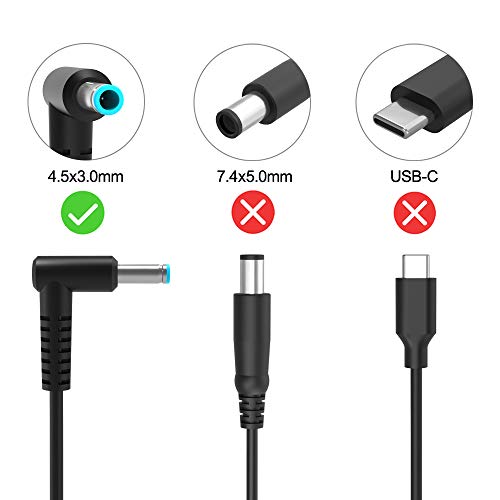 image for Superer UL Listed AC Charger Fit for HP EliteBook X360 1030 G2 15-an05