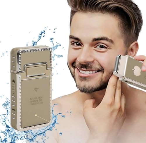 Image of Endzone Boli RSCW-A1 Runtime: 45 Min European Style Rechargeable Trimmer Shaver For Men And Women (Apple)(Golden)