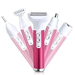 Electric Razor for Women Removal for Body Nose Hair Trimmer Face Shavers Eyebrow Legs Armpit Bikini Area Pubic Underarms…