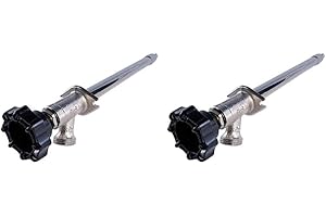 Midline Valve 1/2 PEX Sillcock Pipe Chrome Plated