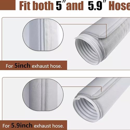 Isolant pour tuyau AC portable contre la chaleur et la poussière - Solution gaine isolante