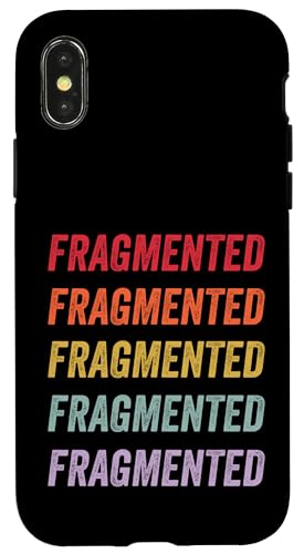 断片化 スマホケース iPhone X/XS 用