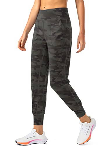 Image of Soothfeel Women's Joggers with Zipper Pockets High Waisted Athletic Workout Yoga Pants Joggers for Women