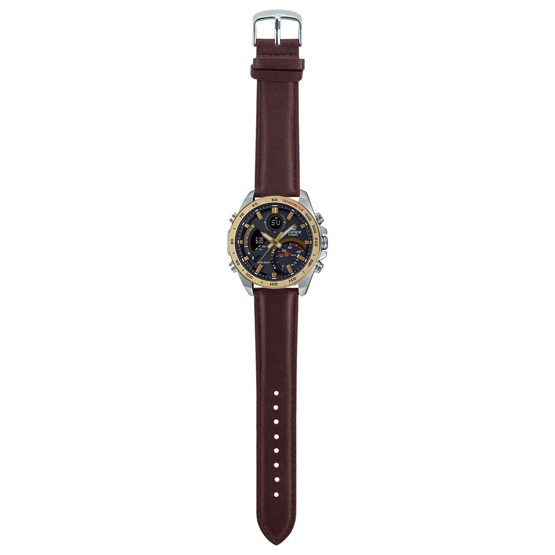 Casio Edifice Bluetooth Connect - Reloj analógico Digital para Hombre con Esfera Negra