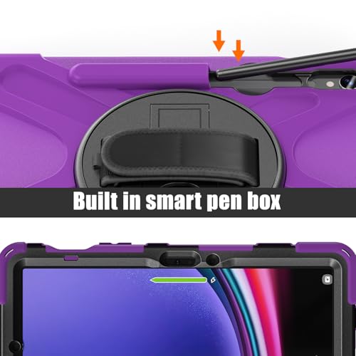 Funda Samsung Galaxy Tab S10 FE con soporte antichoque y asa 3