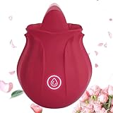 The New Rose 2 in 1 Adult Tool Waterproof Modes Toy Electric Function Machine Party Birthday Gifts-US in Stock.rSG1022, Red