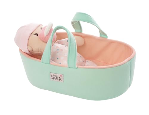 Love Stella My First Doll Peach with Bassinet for Newborns and Infants by Manhattan Toy