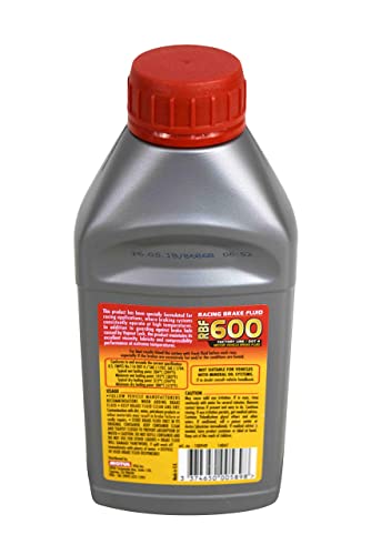 Motul (4 Pack) 100949 8068Hl Rbf 600 Factory Line Dot-4 100 Percent Synthetic Racing Brake Fluid - 500 Ml #TOP3