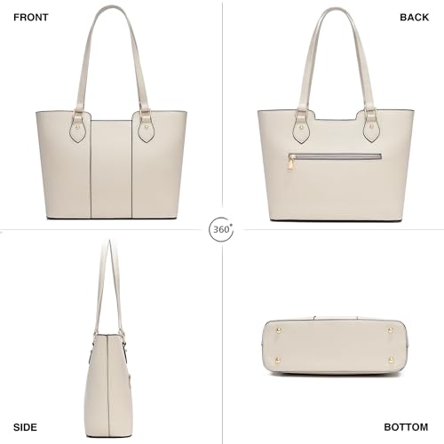Image of CHICAROUSAL Tote Handbags Purses for Women PU Leather Womens Shoulder Bag | Large Tote Bag for Women, Shoulder Purse, Vegan Leather Purses for Women, Women's Handbags