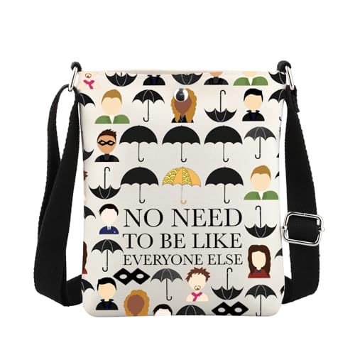 MBMSO TUA TV Show Inspired Gift Klaus Gift Umbrella Crossbody Bag Sparrow Academy Merch Seven Superhero Bag Academy Team Gift
