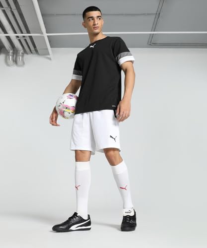 Image of Puma Men's Team Rise Knitted Regular Fit Hybrid Shorts