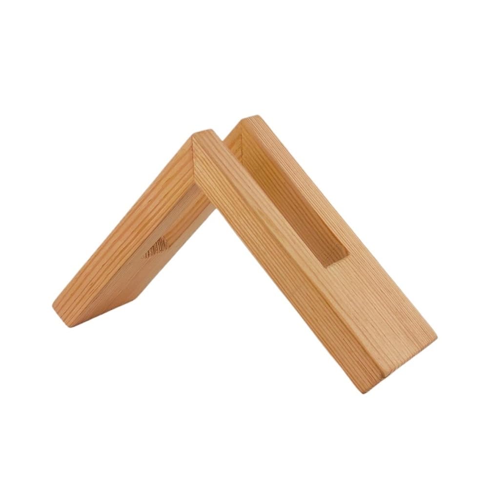 PaperTowel Holder, Solid Wood Paper Towel Holder - Decorative Countertop Napkin Stand for Hotel & Dining Table
