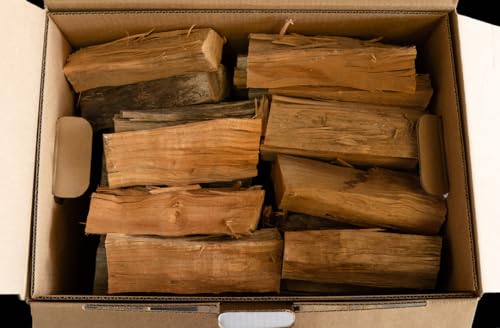 Premium Cherry Smoking Wood Chunks â€“ 100% Natural Hardwood for BBQ, Grill & Smoker â€“ Sweet Flavor for Meat, Poultry, Fish â€“ 10 lb Box ~ 6 Inches in Length