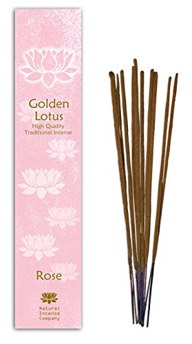 Natural Incense Company Räucherstäbchen, Rose, 10 Stück
