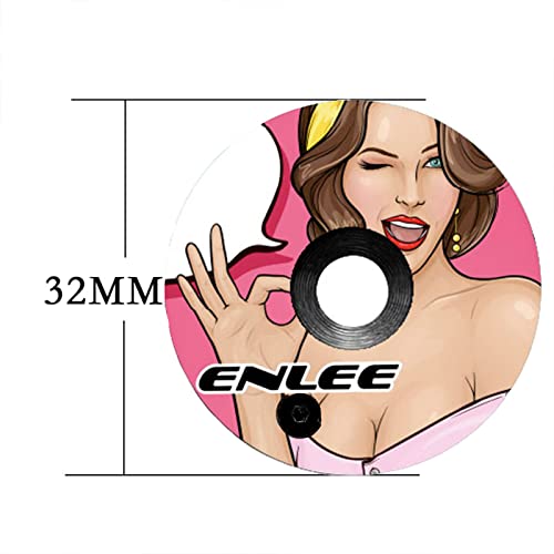 Enlee Carbon Fiber Mountain Bicycle Headset Top Cover, 1 1/8 Inch, Front Fork Stem Top Caps Bowl, Road Bike Stem Cover With Bolts (Style 3) #TOP1