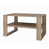 FINITION ÉLÉGANTE: Surface Chêne Sonoma immaculée avec des bords précisément finis, s'intégrant parfaitement dans les styles scandinave et loft