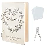 Nouvelle conception d'ensemble:l'ensemble de produits comprend 2 couverture de classeur à feuilles mobiles en bois, 2 anneaux, 1 coup de poing, et 20 poche pour cartes. Les mises à niveau du produit peuvent vous permettre d'organiser plus facilement vos cartes.