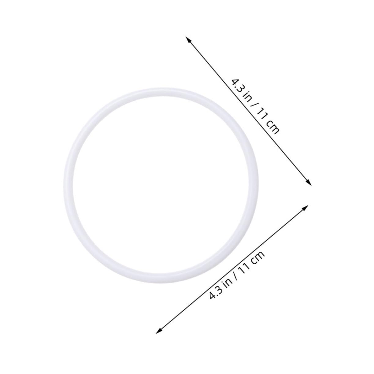 OSOLADY 60PCS Versatile Dreamcatcher Rings for DIY Projects Quick Setup Easy to Install for Home Decor