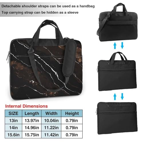 Sacoche fine pour ordinateur portable marbre fini les sacs lourds et sans style - 4