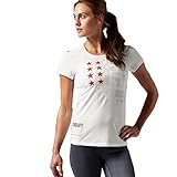 Photo Gallery reebook rcf training ss tee graph – maglietta per donna, donna, rcf training ss tee graph, bianco (chalk/chalk), xxs Photo Gallery reebook rcf training ss tee graph – maglietta per donna, donna, rcf training ss tee graph, bianco (chalk/chalk), xxs