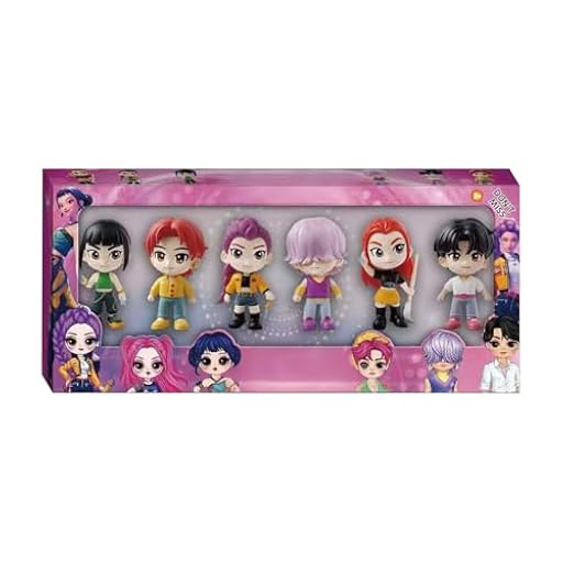 Figuras K-Pop De-Mon H-unters, 6 Pezzi Muñecas K-Pop De-Mon Hun-ters Modelo de Personaje de Dibujos Animados, Estatua de Mercancía de Anime para Regalo Original a Niños y Fans (C) | Ya disponible en tu tienda friki favorita! En mundofriki.es! Figuras K-Pop De-Mon H-unters, 6 Pezzi Muñecas K-Pop De-Mon Hun-ters Modelo de Personaje de Dibujos Animados, Estatua de Mercancía de Anime para Regalo Original a Niños y Fans (C) | Ya disponible en tu tienda friki favorita! En mundofriki.es!
