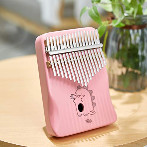 KKmoon 17 Chaves Kalimba Polegar Africano Dedo Piano Madeira Instrumento Musical Portátil Kalimba