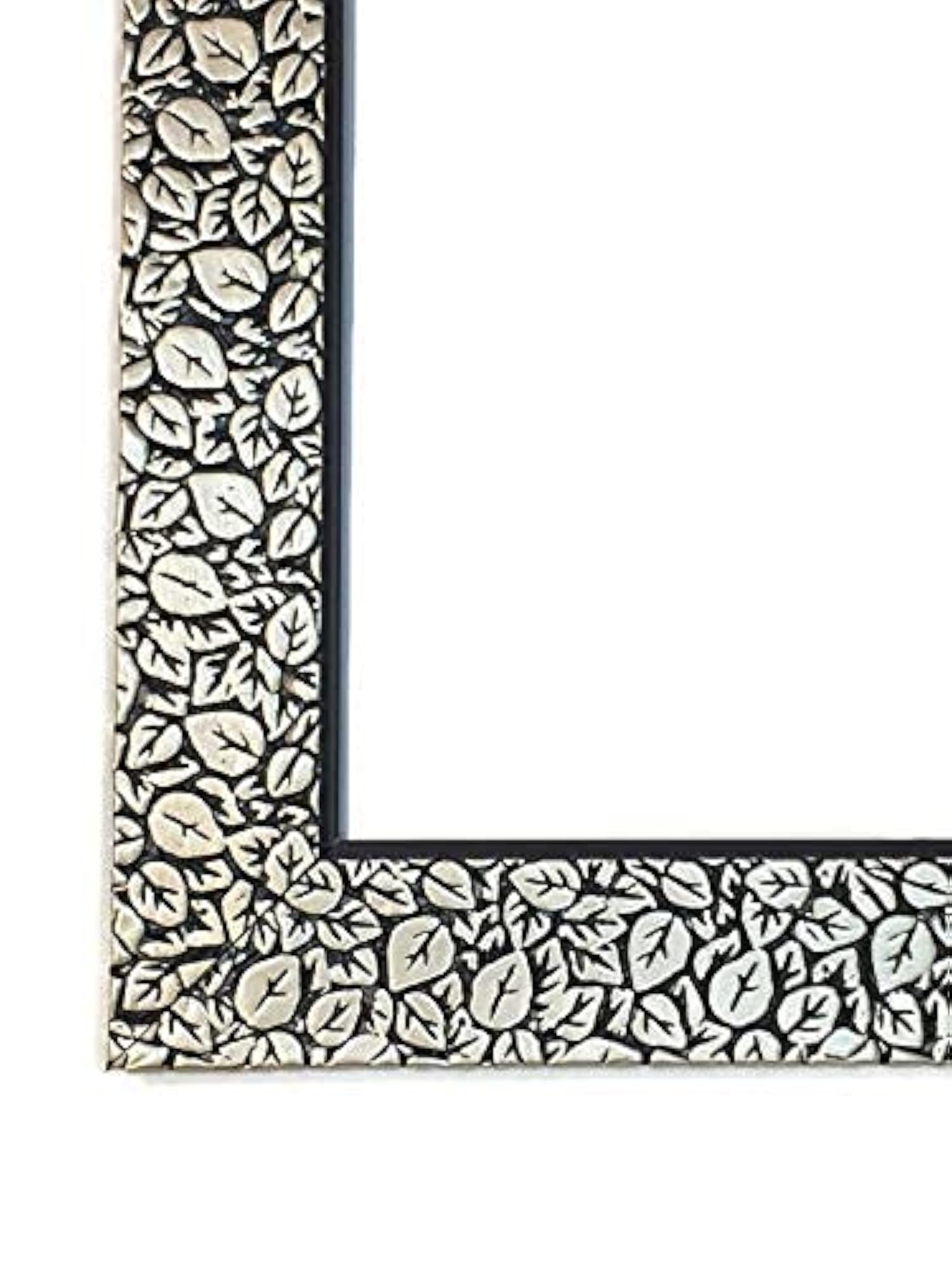 Rectangular Framed Glass Wall Mirror for Bathroom and Living Room