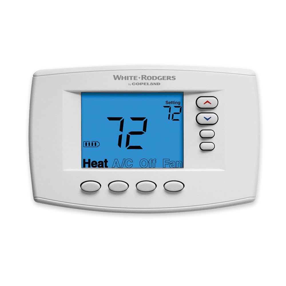 White-Rodgers 90 Series Blue Programmable Thermostat