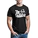 American Classics Men's Godfather Distressed Logo T-Shirt