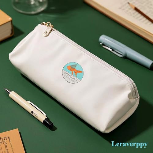 Image of Enamel Pin,Mindset Is Everything Lapel Pin,Goldfish Made Up As Shark Brooch,Mental Health Badge,Gift for Teens Friends Students Test,Denim Jacket Canvas Bag Shirt Jeans Accessory,DIY Decor